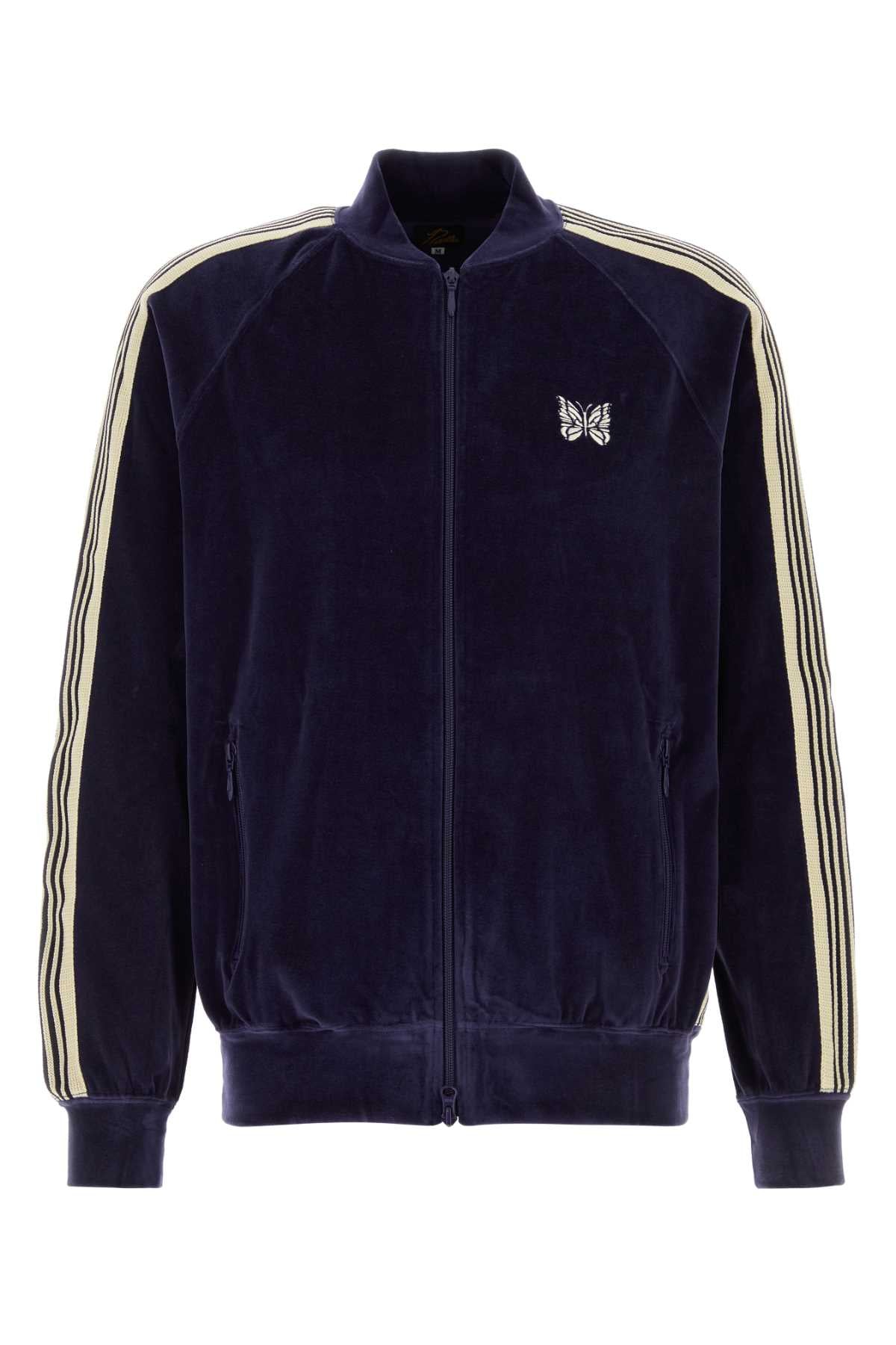 RIB_COLLAR_TRACK_JACKET_-_CPE_VELOUR_RW323_A_Image_1