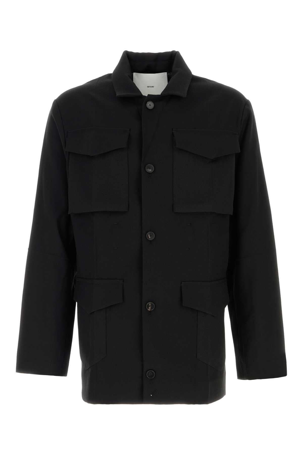 SAFARI_ORIGAMI_JACKET_2_CROPPED_MATTE_SHINY_U252J030_BLACK_Image_1
