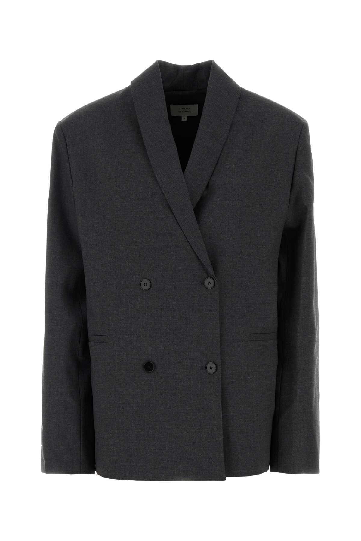 SANCIA_LDS_SHAWL_COLLAR_JACKET_SANCIALDS_ANTHRACITEMELANGE_Image_1