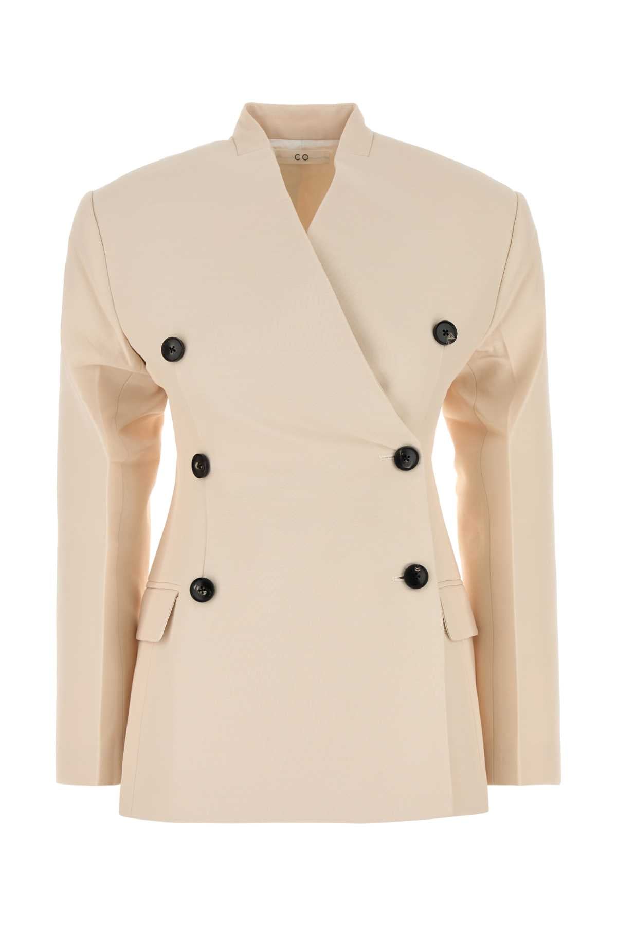 SCULPTURAL_COLLARLESS_JACKET_6983HSFS25_PINK_Image_1