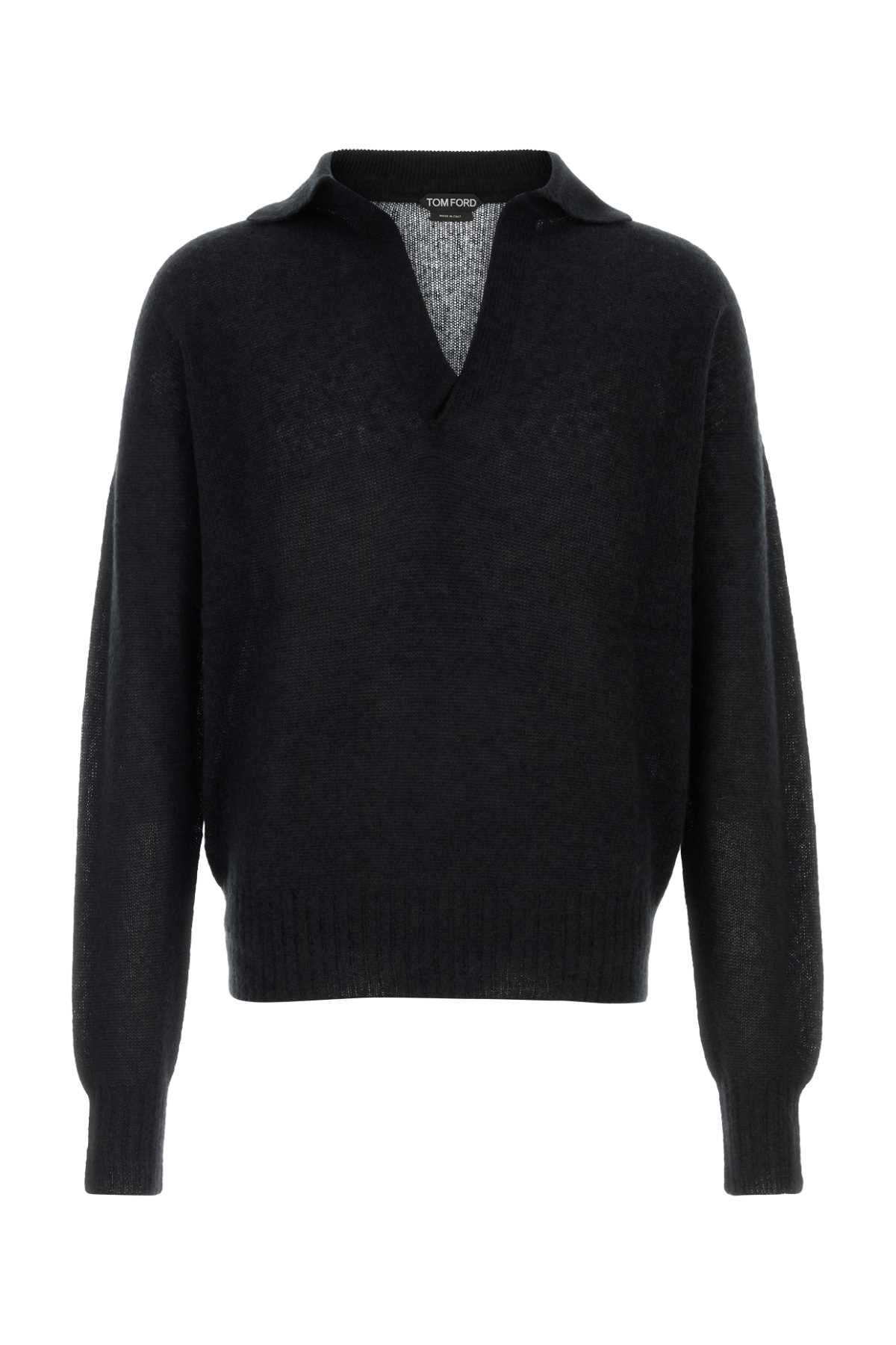 SEAMLESS_CASHMERE_SILK_LS_BUTTONLESS_POLO_KPL058YMK126_NAA_Image_1