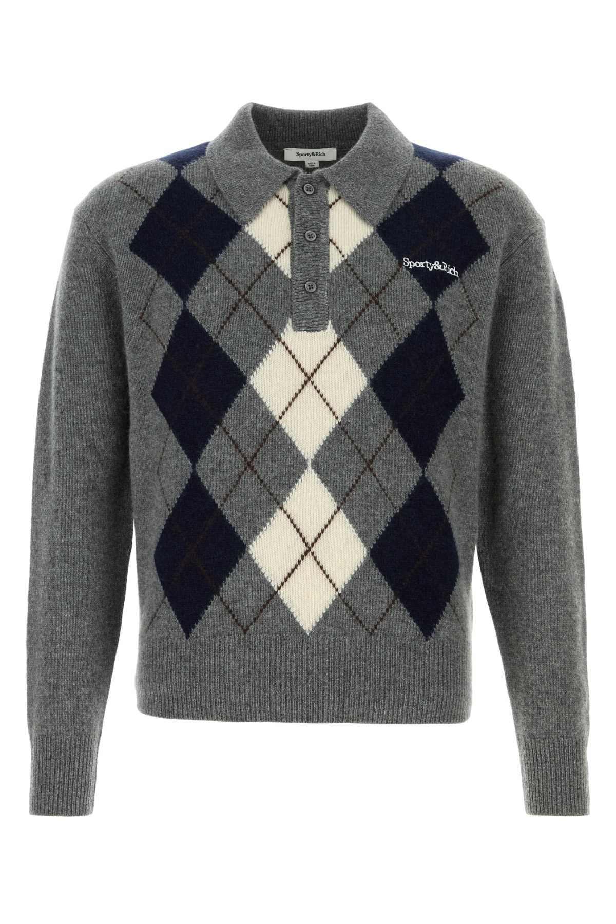 SERIF_LOGO_ARGYLE_CASHMERE_POLO_WS07462300GY16_GRAY_Image_1