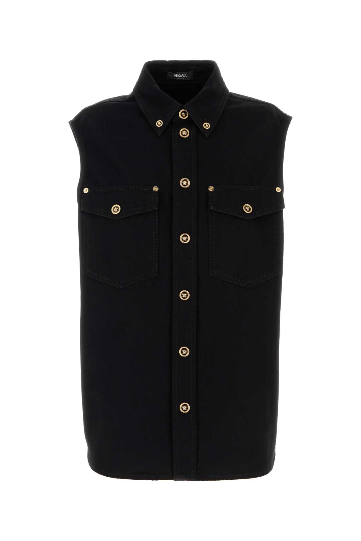 SHIRT_DENIM_BLACK_NON_STRETCH_RINSED_DENIM_10158481A12043_1D040_Image_1