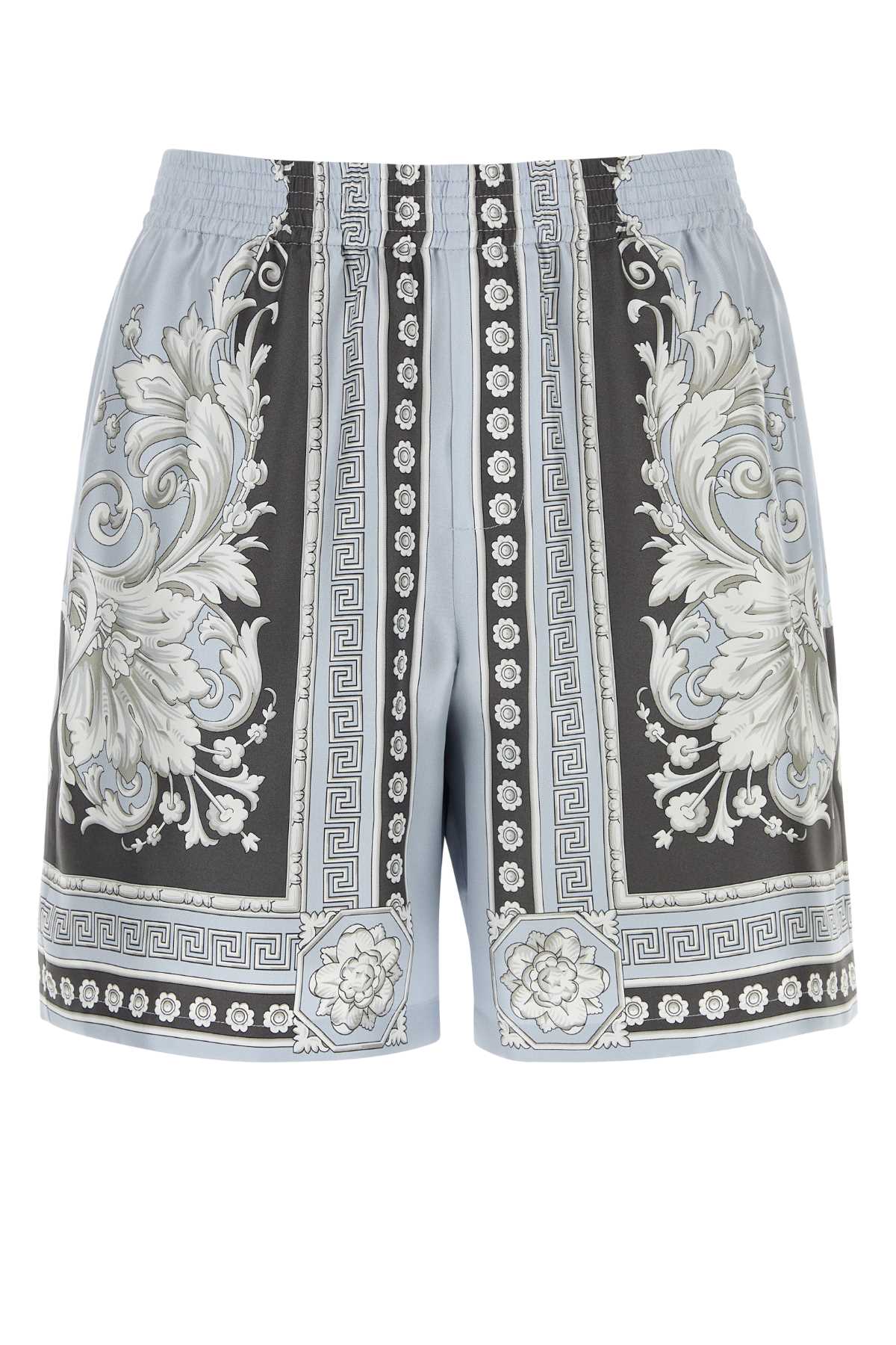 SHORTSSILKTWILLPRINTNEOCLASSICALBAROCCOFOULARD_10222251A19744_5E860_Image_1