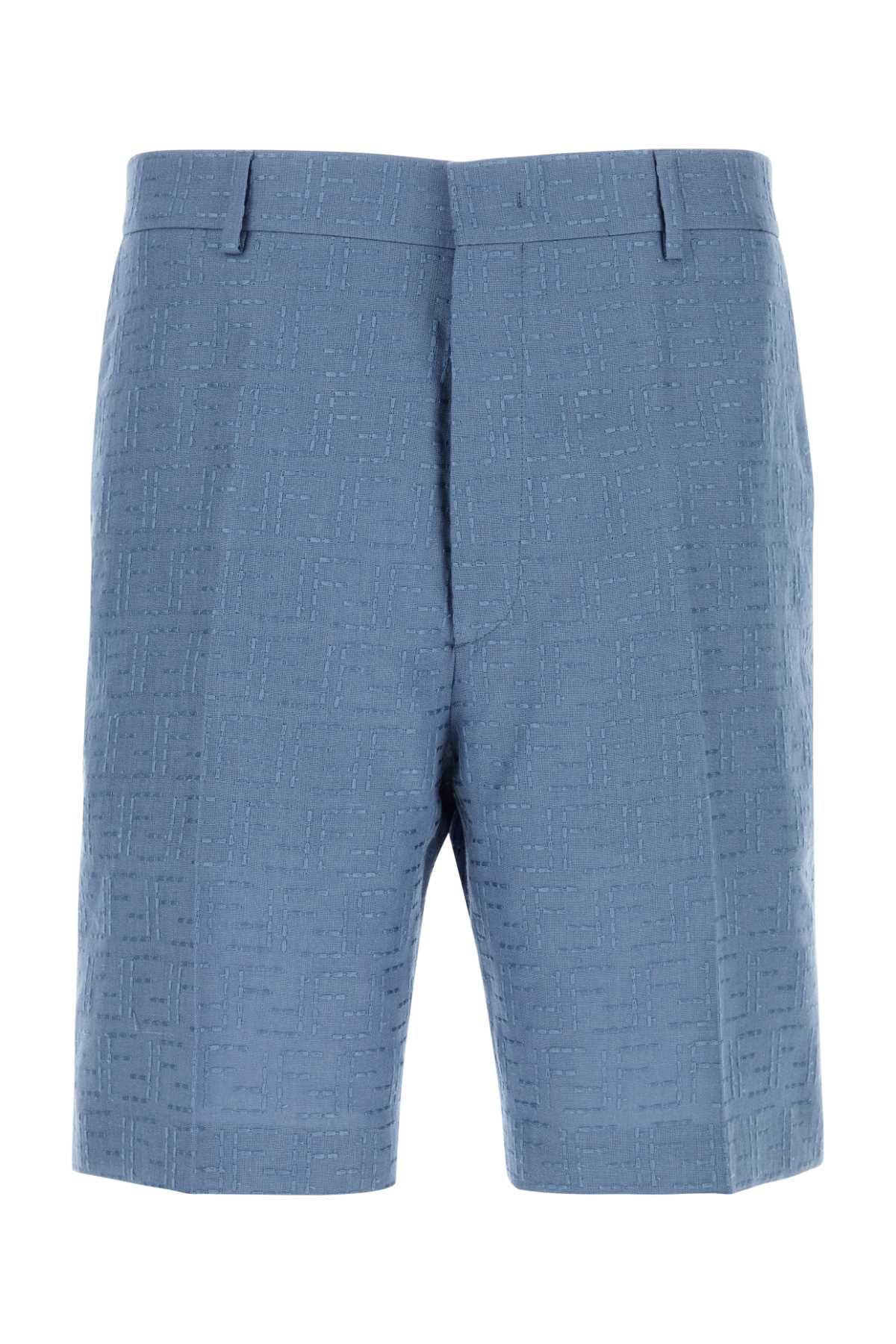 SHORTS_LINEN_FF_JACQ_ALLOVER_FB0821AU6Y_F0U6K_Image_1