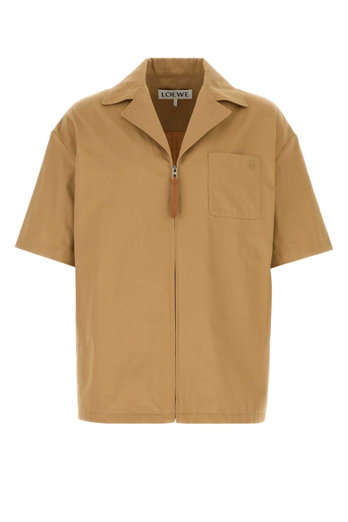 SHORT_SLEEVE_SHIRT_H526Y05WGE_ALMOND_Image_1