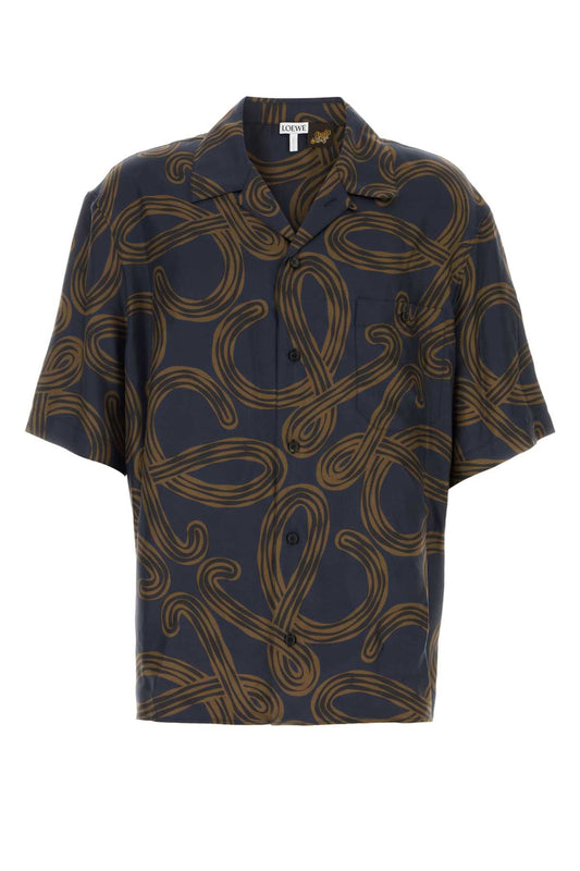 SHORT_SLEEVE_SHIRT_H616Y05X91_NAVYBROWN_Image_1