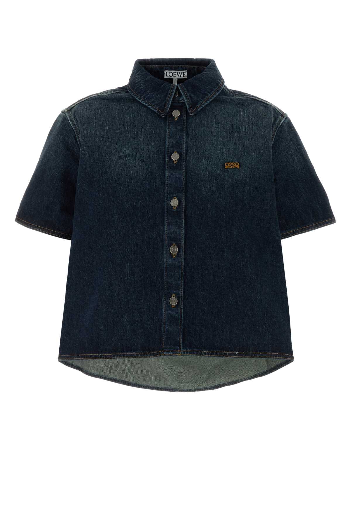 SHORT_SLEEVE_TRAPEZE_SHIRT_S359Y1DX27_DARKBLUE_Image_1