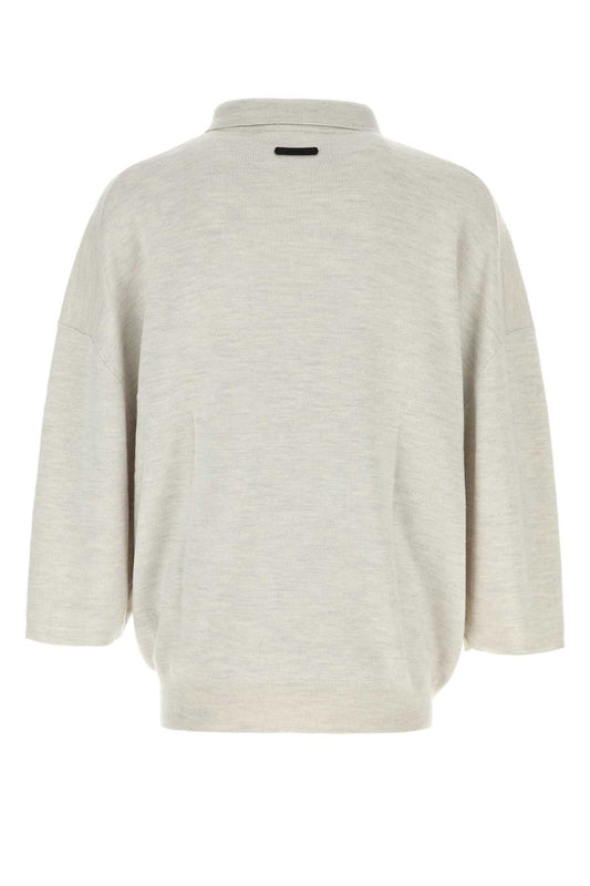 SIGNATURE_34_SLEEVE_90S_KNIT_POLO_192SP266963F_OATMEALHEATHER_Image_2