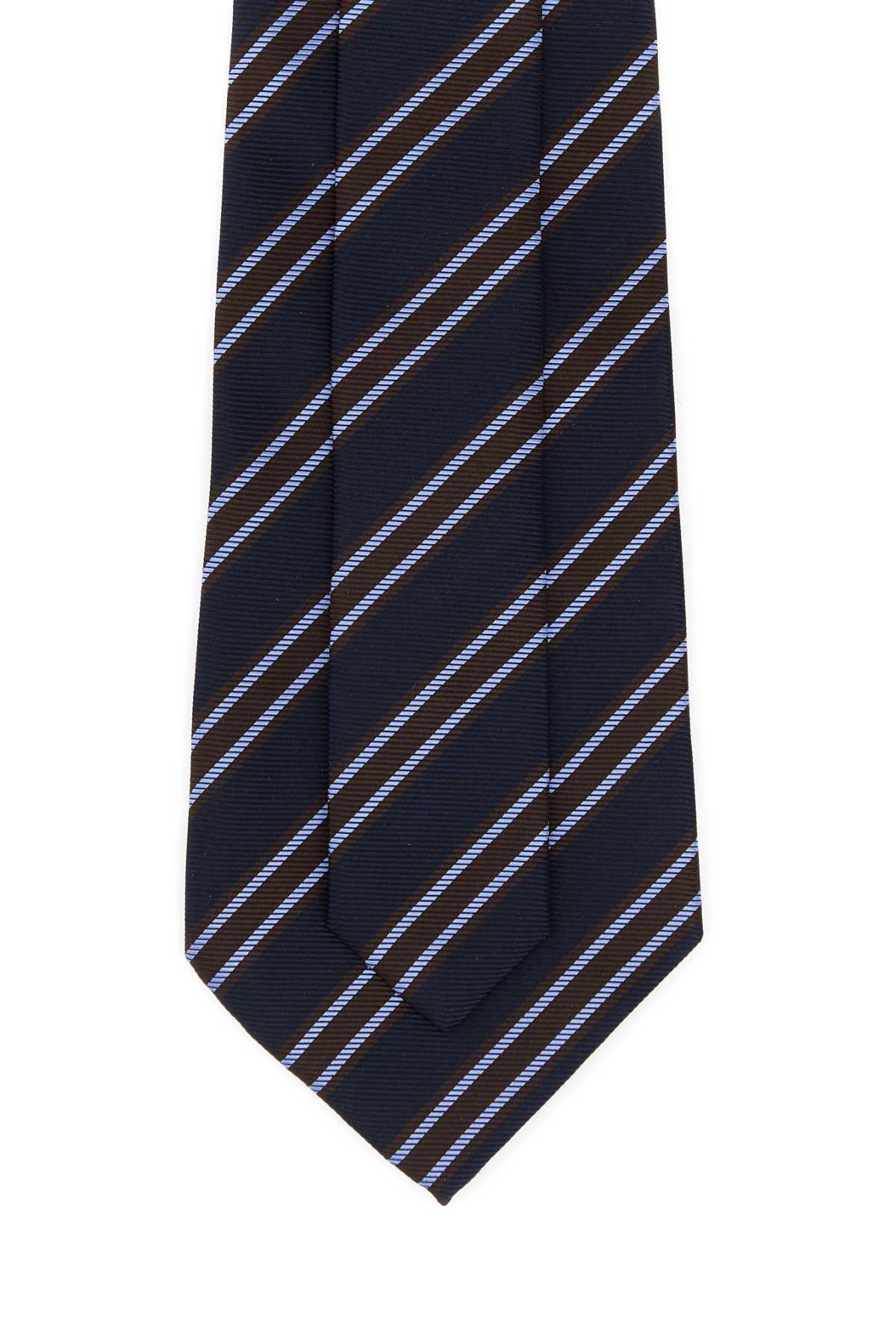SILK_STRIPE_TIE_WPK410W25_NAVYBROWN_Image_3
