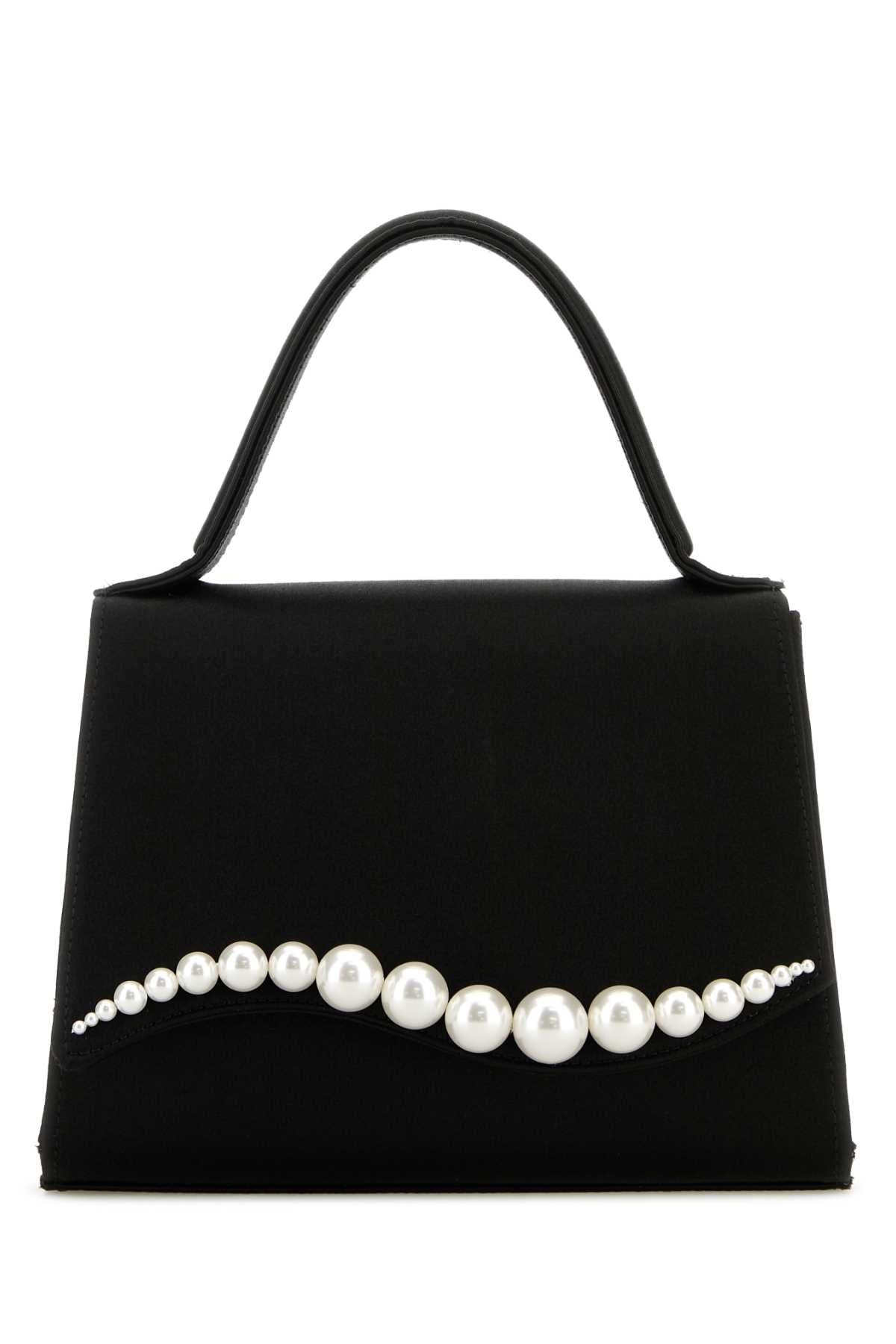 SIRNE_PEARL_BLACK_SATIN_HANDBAG_SMALL_SS24B0078CRP600_BLACK_Image_1