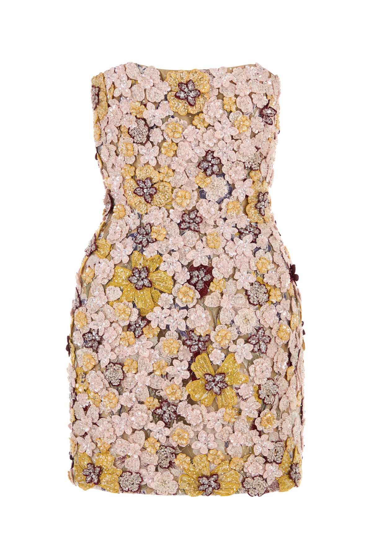 SIRRA_EMBROIDERED_BEADED_FLORAL_LACEMINI_DRESS_PS2663_MULTI_Image_1