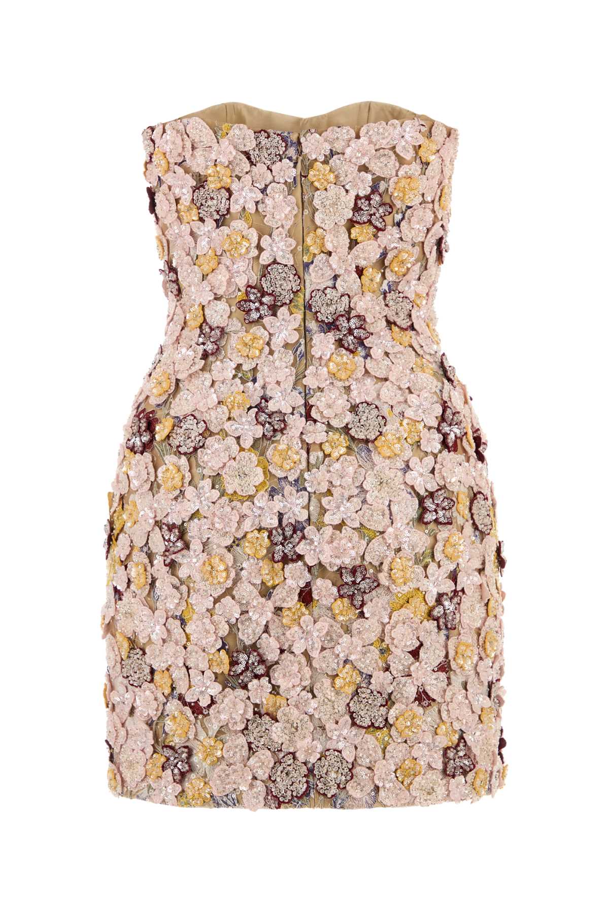 SIRRA_EMBROIDERED_BEADED_FLORAL_LACEMINI_DRESS_PS2663_MULTI_Image_2