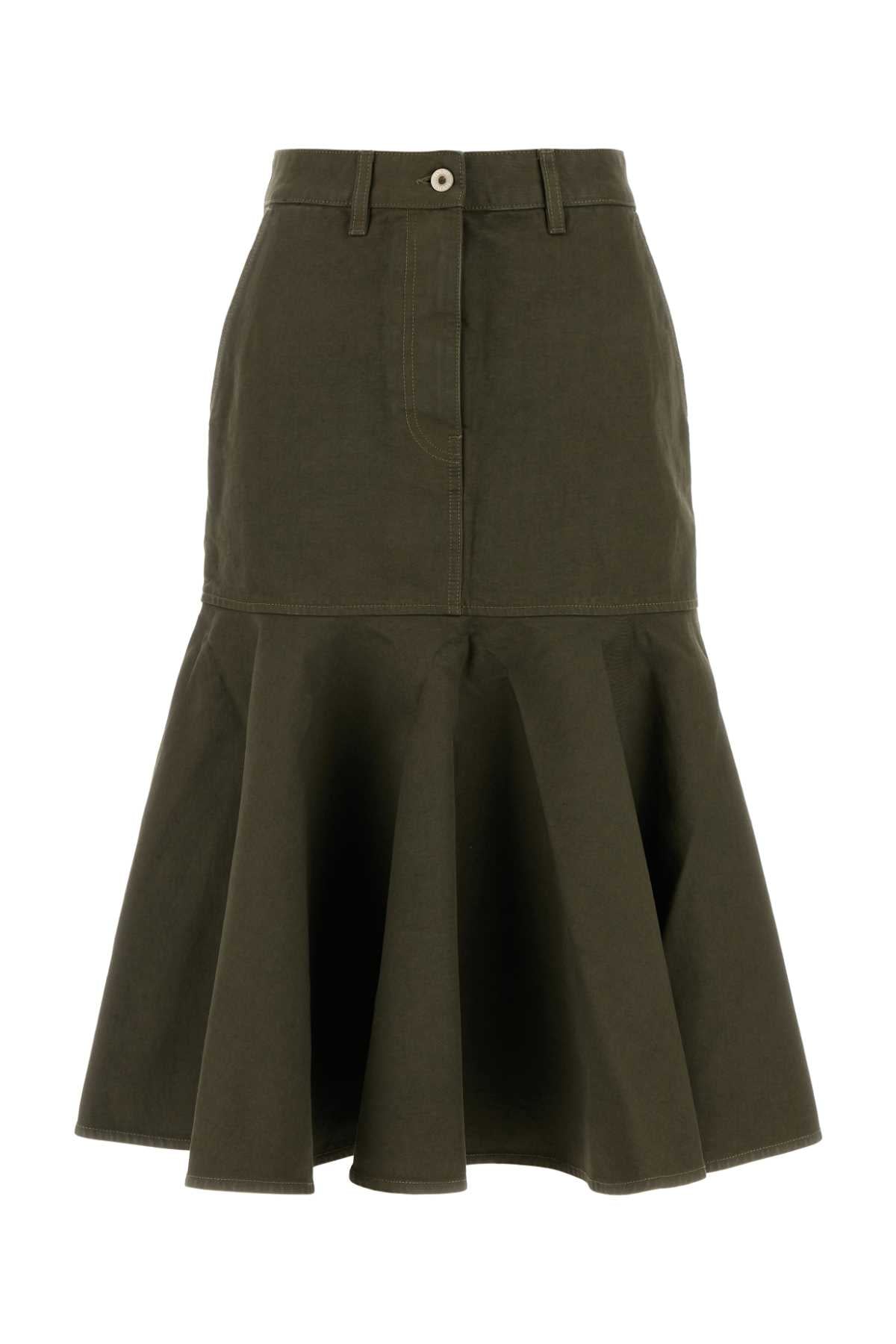 SKIRT_S359Y08X75_KHAKIGREEN_Image_1
