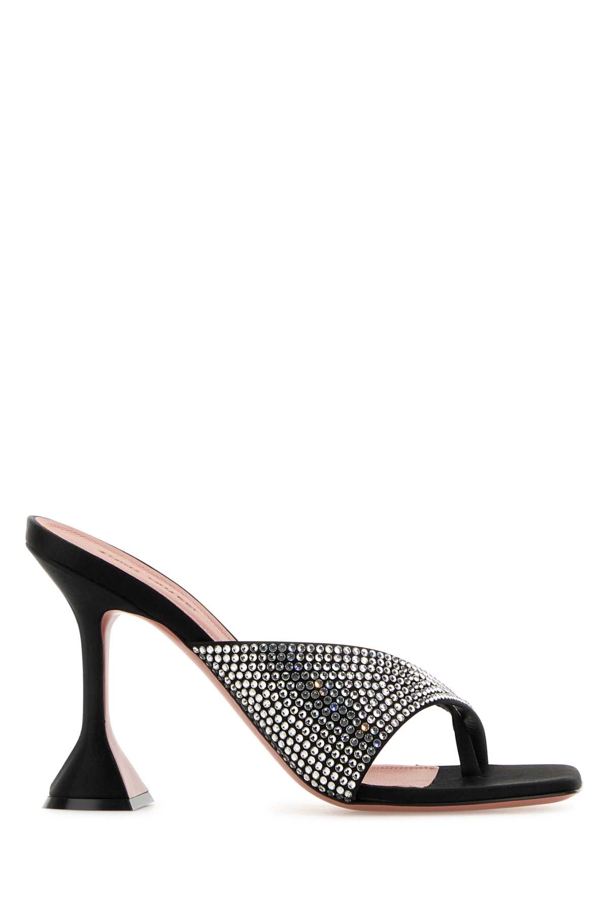 SLIPPER_SHIONASLIP95SATIN_BLACKWHITE_Image_1