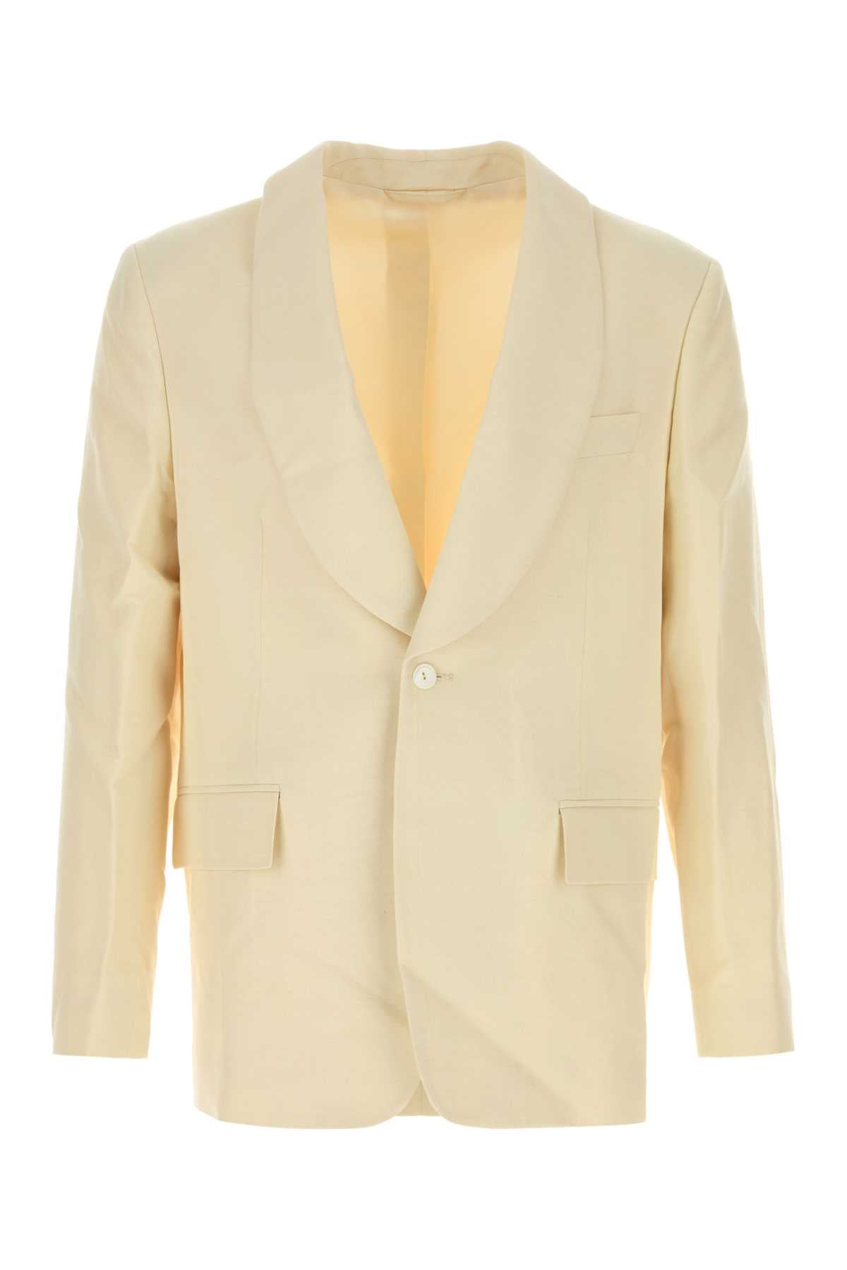 SLUB_WEAVE_TUXEDO_JACKET_MRS26SJ004_CREAM_Image_1
