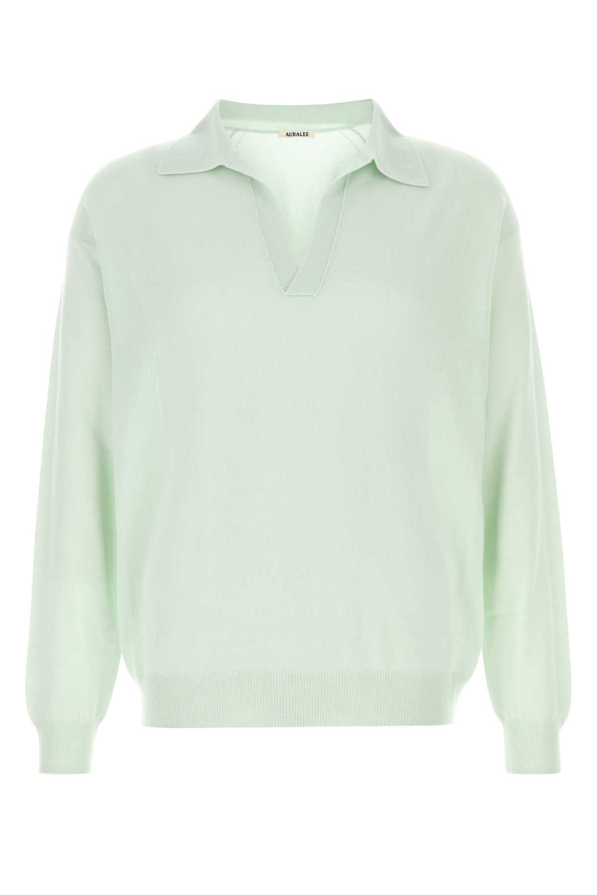 SUPER_FINE_CASHMERE_SILK_KNIT_SKIPPER_POLO_A25SP02SC_WHITEGREEN_Image_1