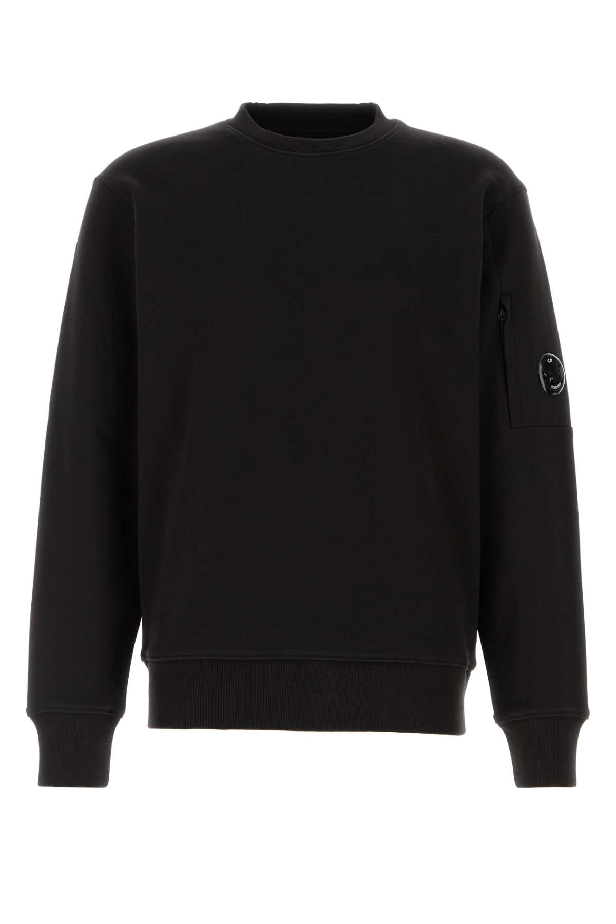 SWEATSHIRTS_CREW_NECK_IN_DIAGONAL_RAISED_FLEECE_RCCMSS713A005086W_999_Image_1