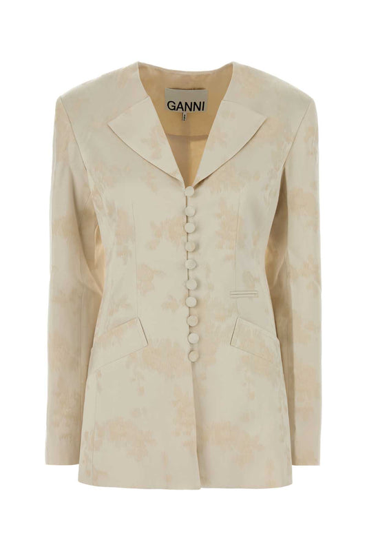 Sateen_Jacquard_Long_Button_Blazer_A1020082_135_Image_1