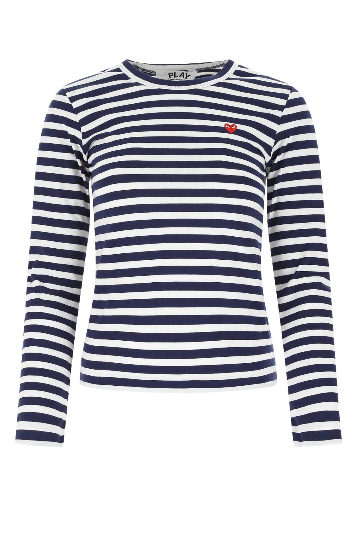 T-SHIRT_P1T309_NAVYWHITE_Image_1