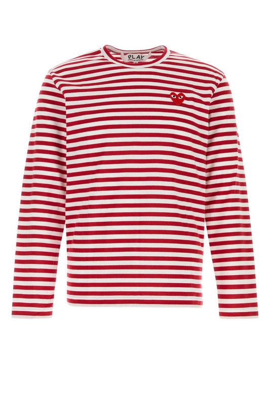 T-SHIRT_RED_EMBLEM_STIPES_LONG_SLEEVE_AXT164051_REDWHITE_Image_1