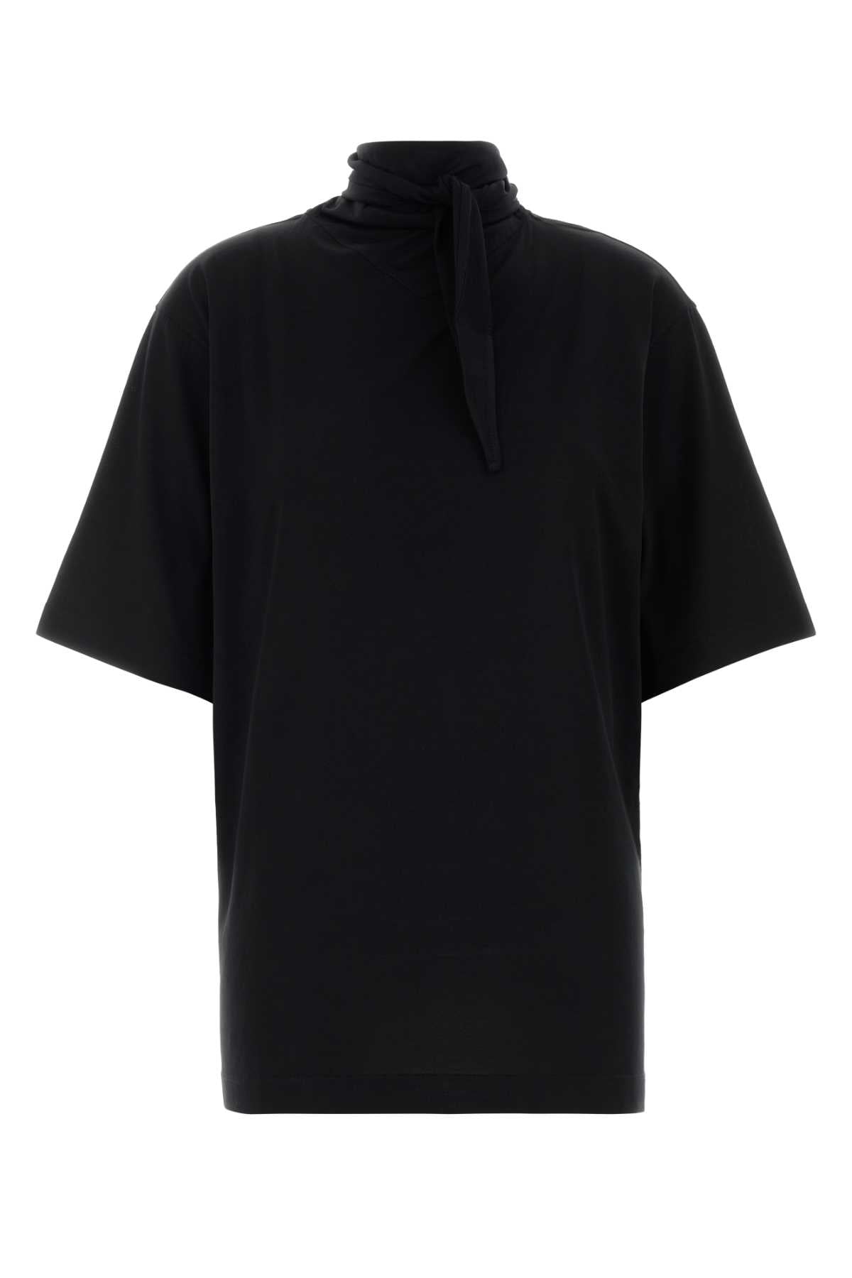 T-SHIRT_WITH_FOULARD_TS0030LJ1018_BK999_Image_1
