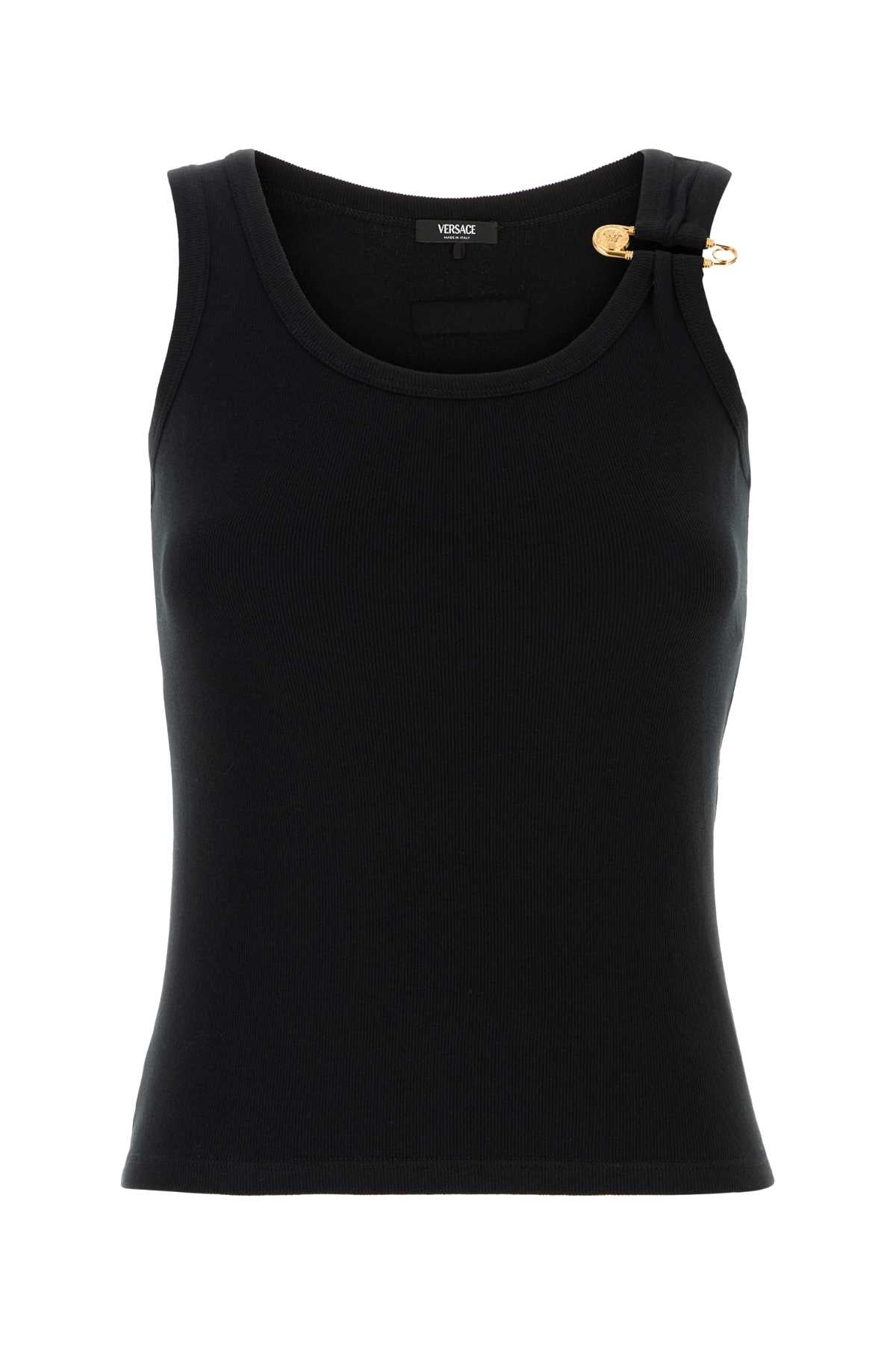 TANK_TOP_VERSACE_LOGO_COTTON_STRETCH_RIB_10204631A15333_1B000_Image_1