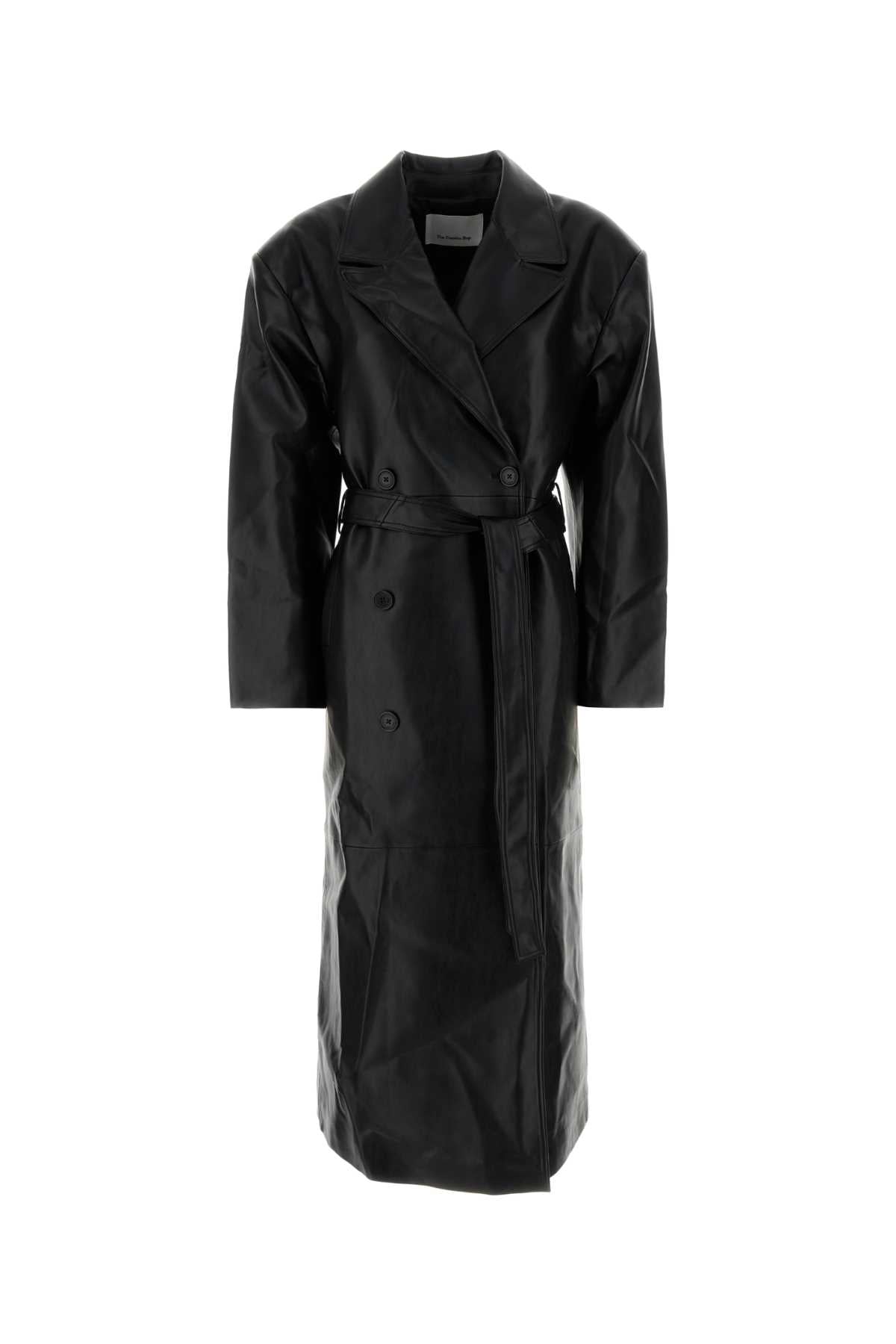TINA_FAUX_LEATHER_TRENCH_COAT_-_BLACK_COFS022761000_BLACK_Image_1