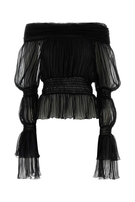 TOP_PLISSE_CHIFFON_4C191A_N0990_Image_1