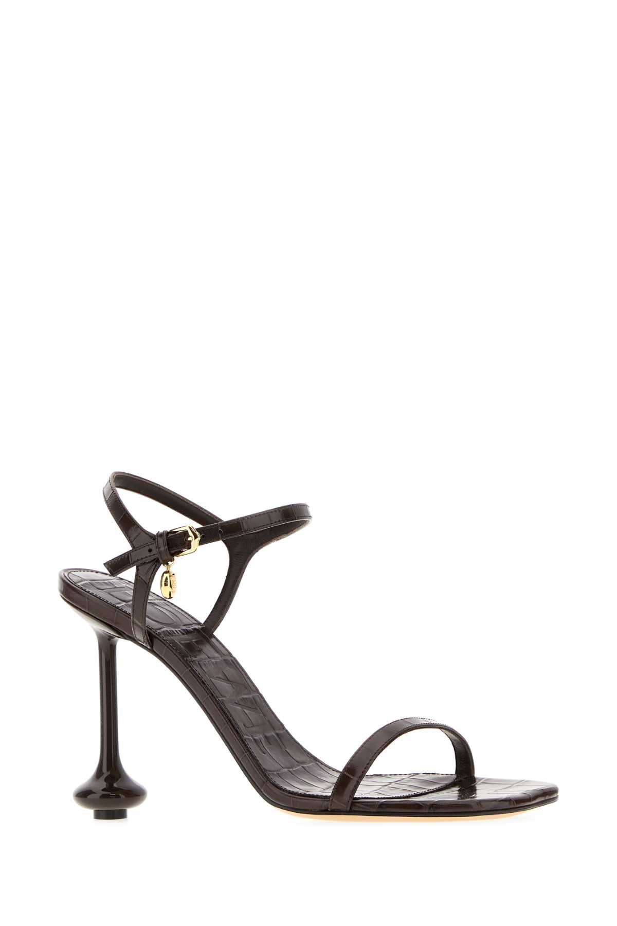 TOY_SANDAL_90_CROC_EMBOSS_LLST465X04_DARKBROWN_Image_2