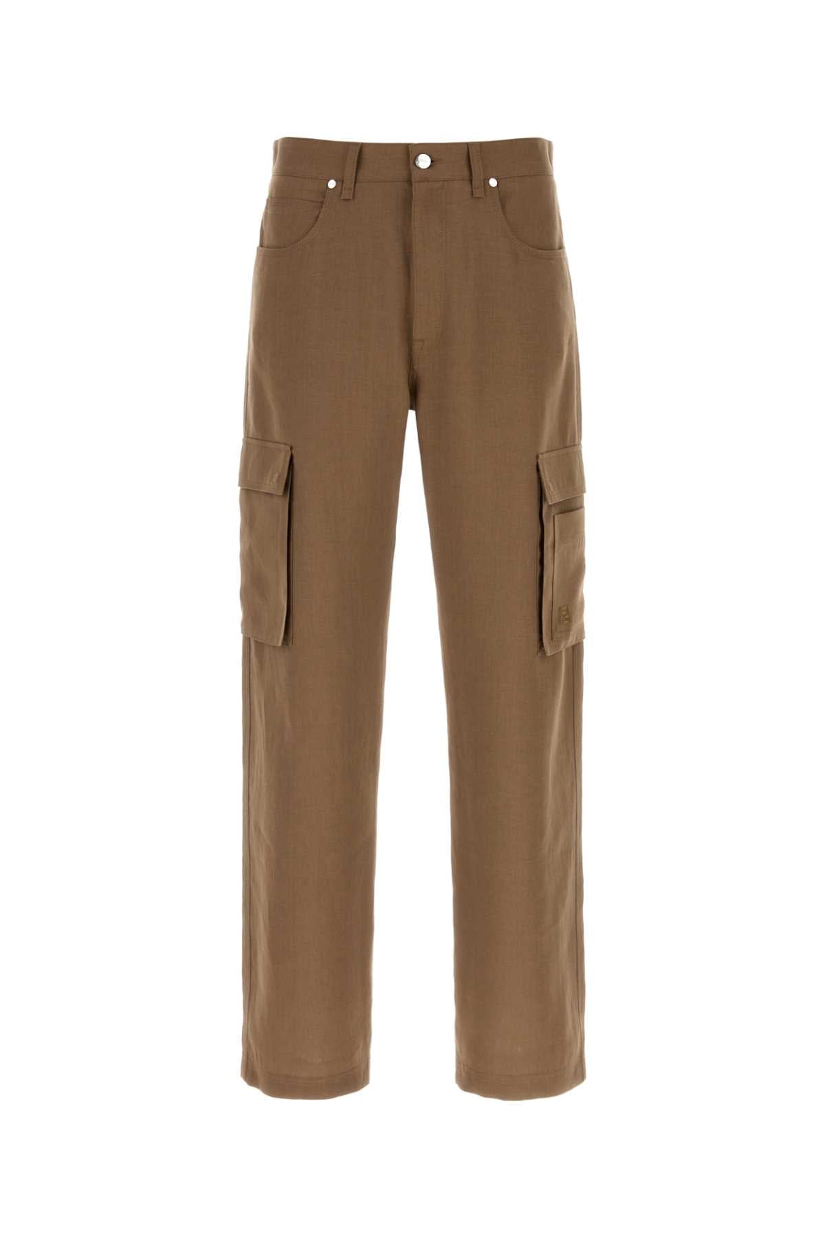 TROUSERS_SOLID_LINEN_FB1135AVSG_F19FJ_Image_1