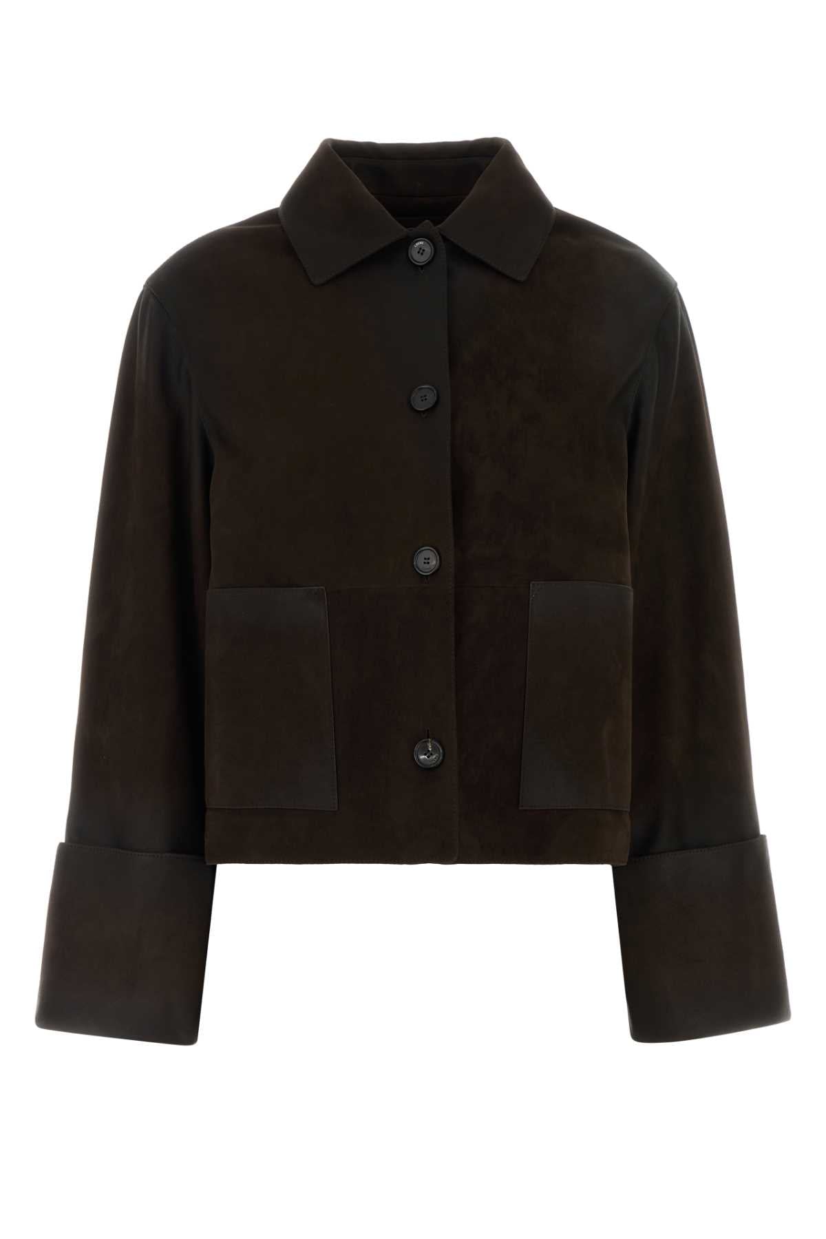 TURN-UP_JACKET_S359Y34LAH_DARKCHOCOLATE_Image_1
