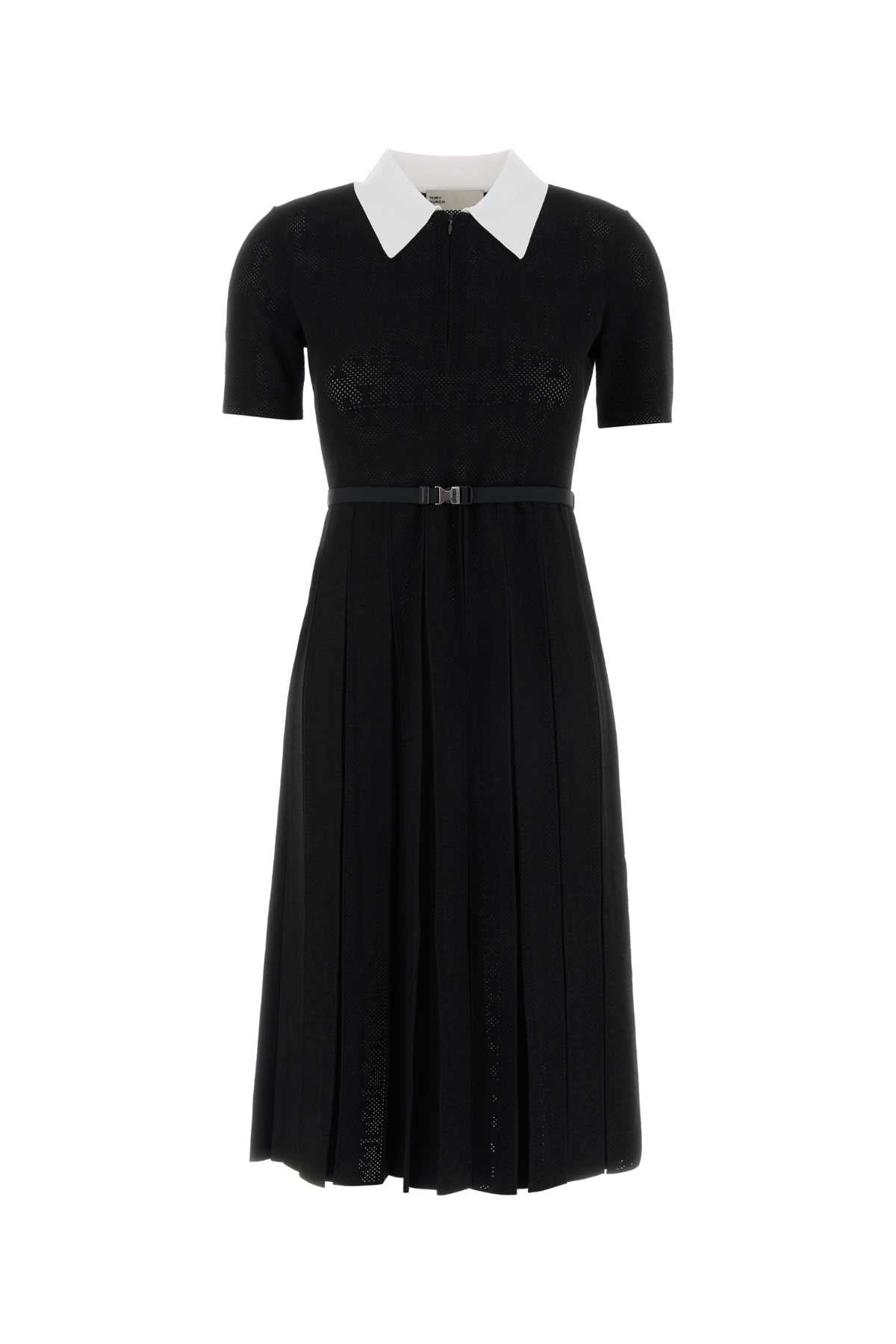 T_Monogram_Pointelle_Pleated_Dress_170790_113_Image_1