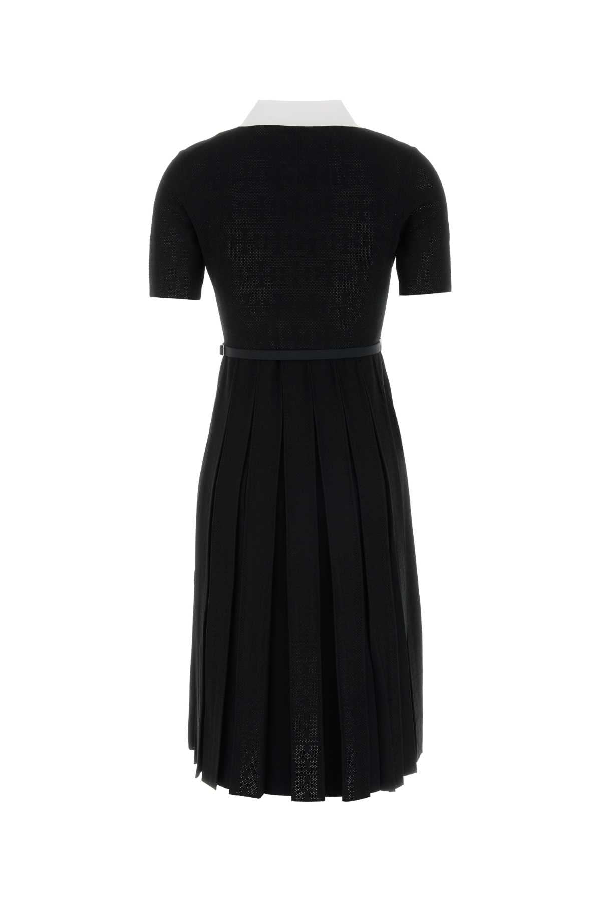 T_Monogram_Pointelle_Pleated_Dress_170790_113_Image_2
