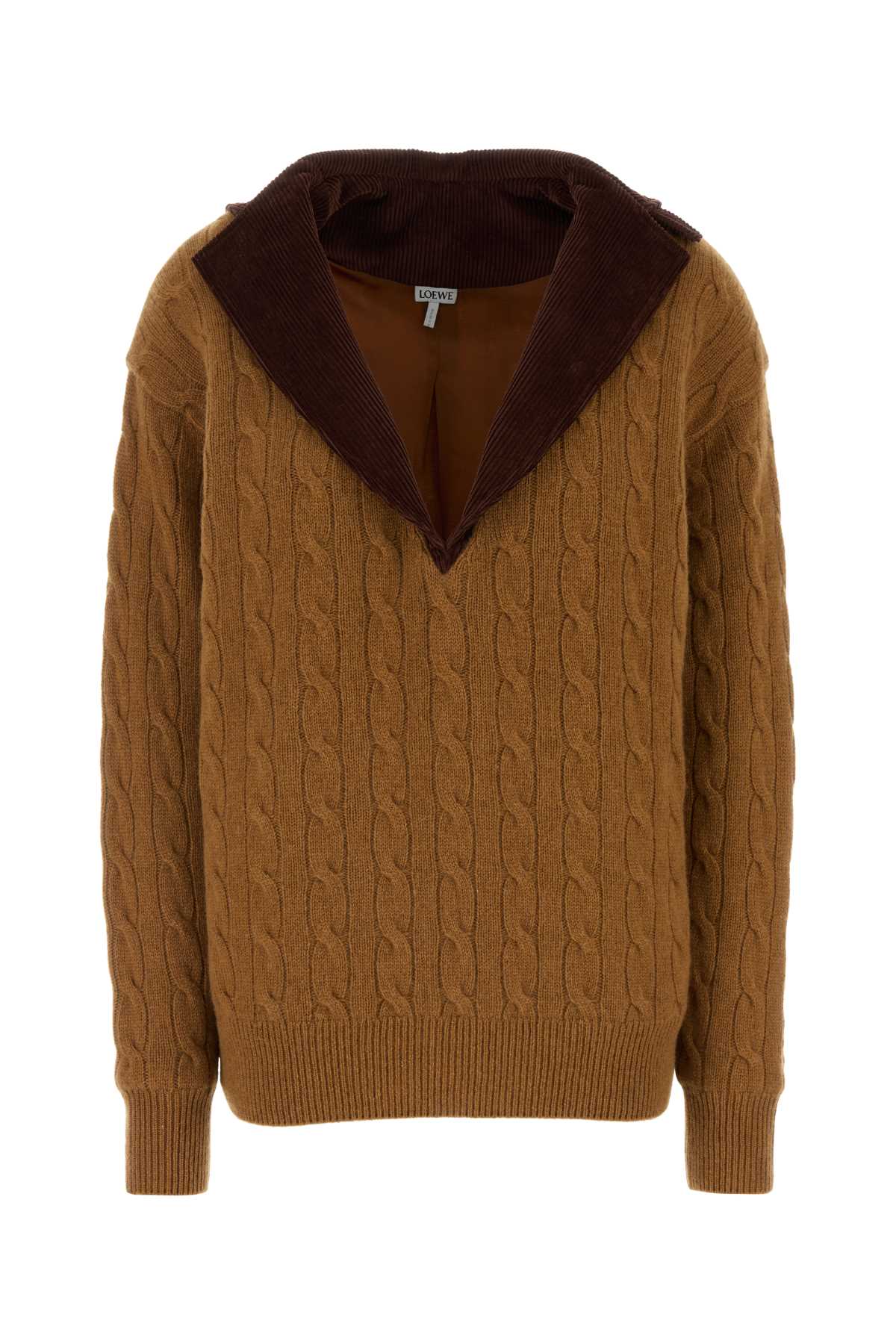 V-NECK_SWEATER_S540Y14KEW_CAMEL_Image_1