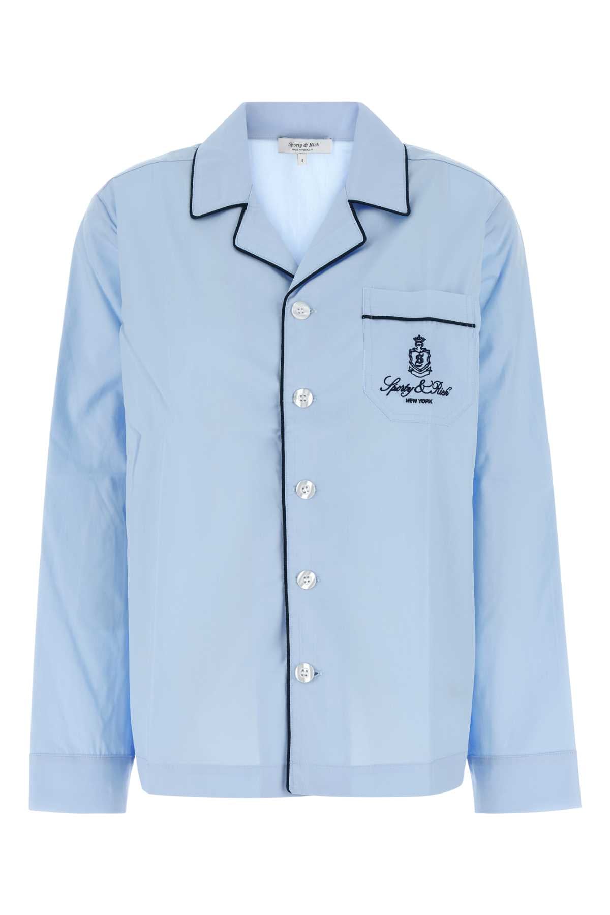 VENDOME_PYJAMA_SHIRT_SI021516205BL50_SKYBLUWHI_Image_1