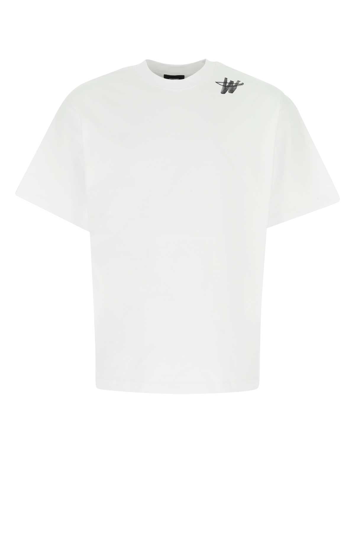WHITE_COTTON_WD_LOGO_T-SHIRT_WDTP620073UWH_WHITE_Image_1