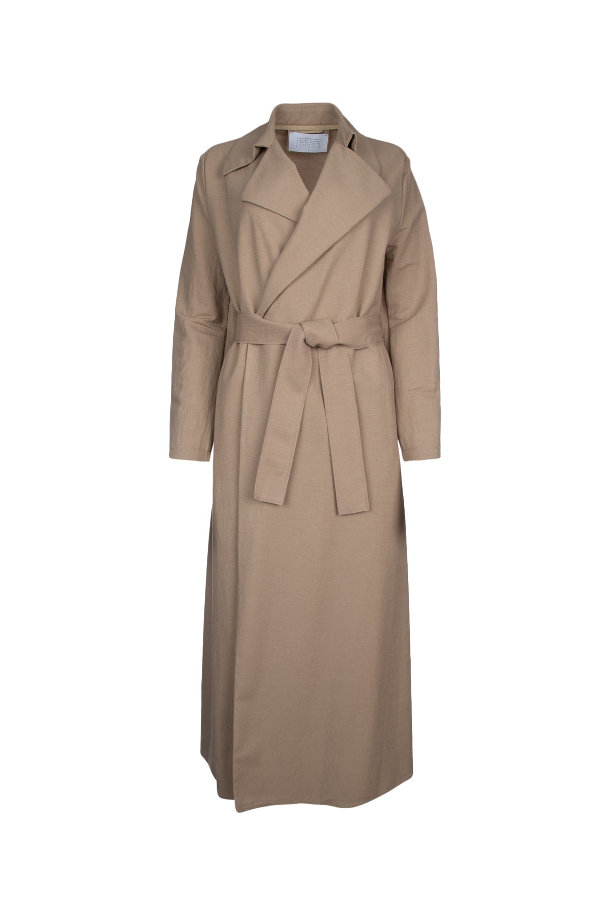 WOMEN_LONG_TRENCH_RAYON_A1342PYF_YF03_Image_1
