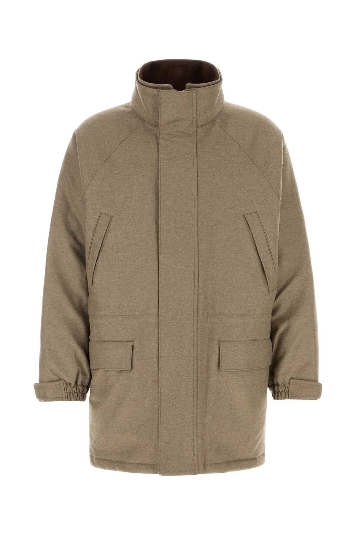 WOOL_FULLING_FLANNEL_PADDED_OVER_BLOUSON_A25AB02CF_TOPBROWN_Image_1