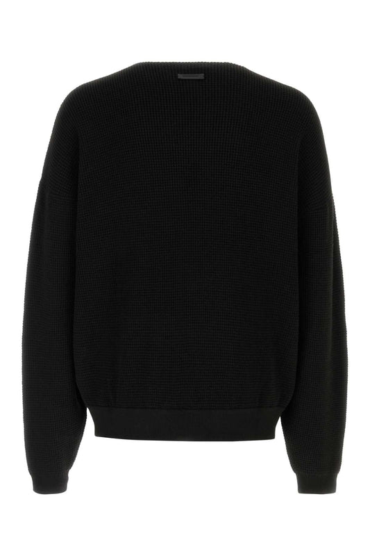 Waffle_Crewneck_90S_Sweater_192HO256161F_VINTAGEBLACK_Image_2
