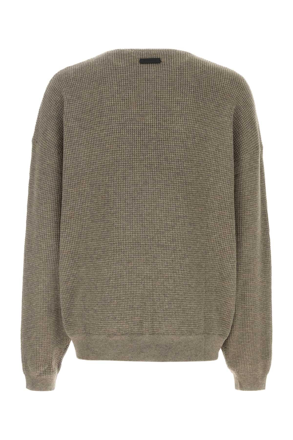 Waffle_Crewneck_90S_Sweater_192HO256162F_HOMESTEADHEATHE_Image_2