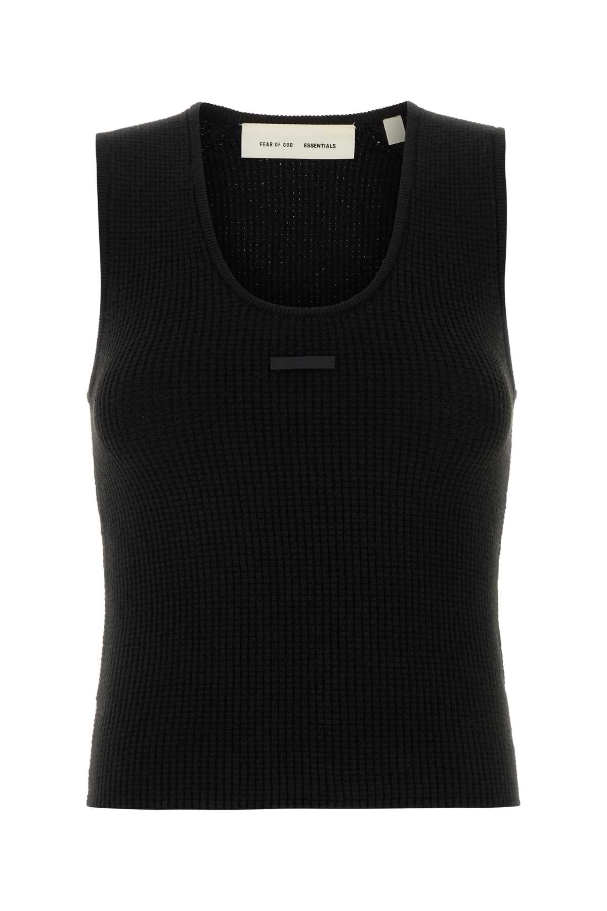 Womens_Waffle_Tank_192HO259251FW_VINTAGEBLACK_Image_1