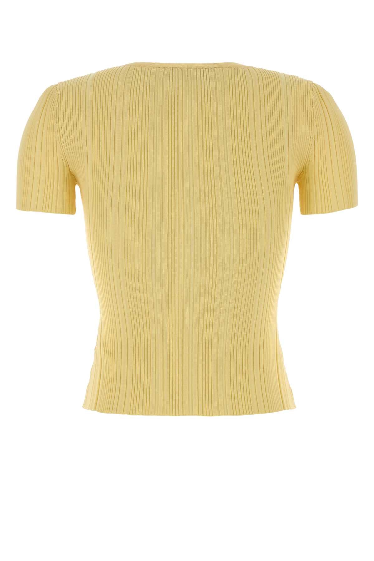 YELLOW_CONTRAST_LACE_KNIT_TOP_RS26176TCY_YELLOW_Image_2