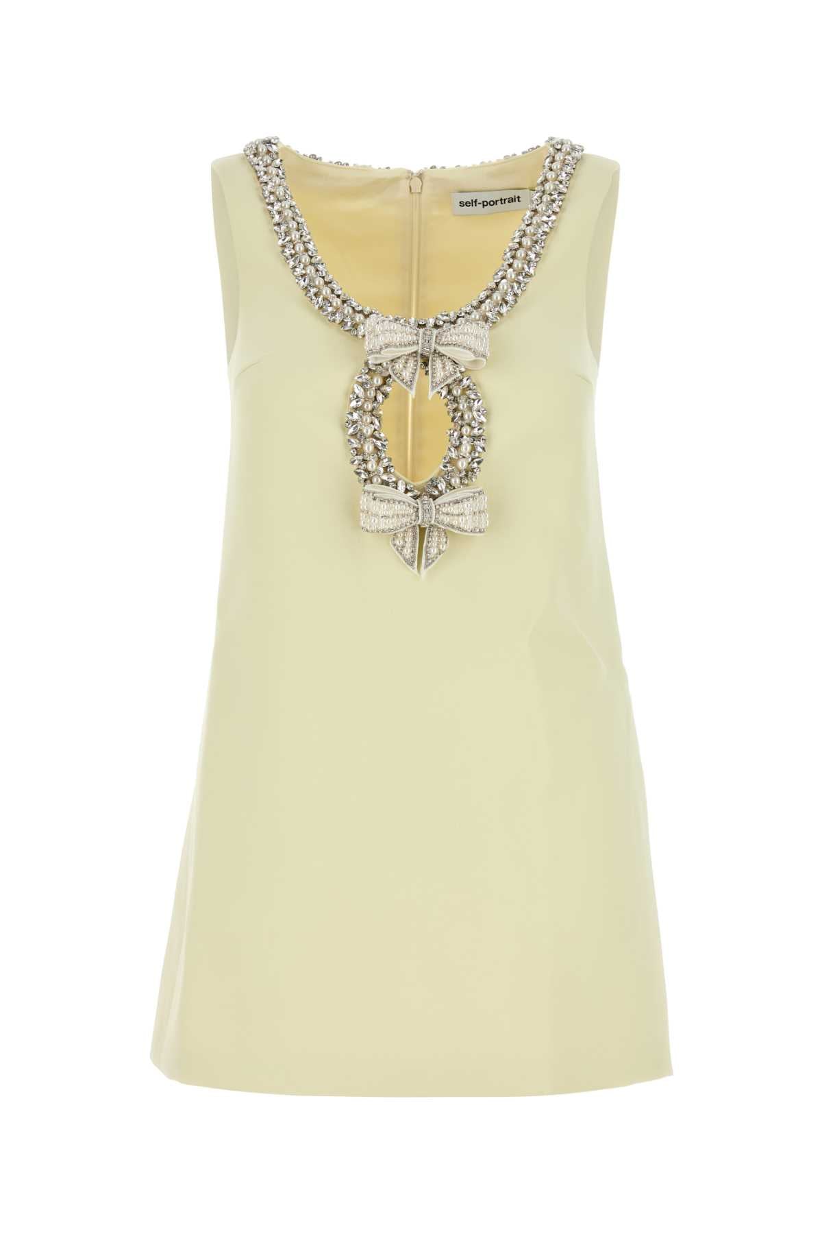 YELLOW_CREPE_BOW_MINI_DRESS_SS25075SY_YELLOW_Image_1