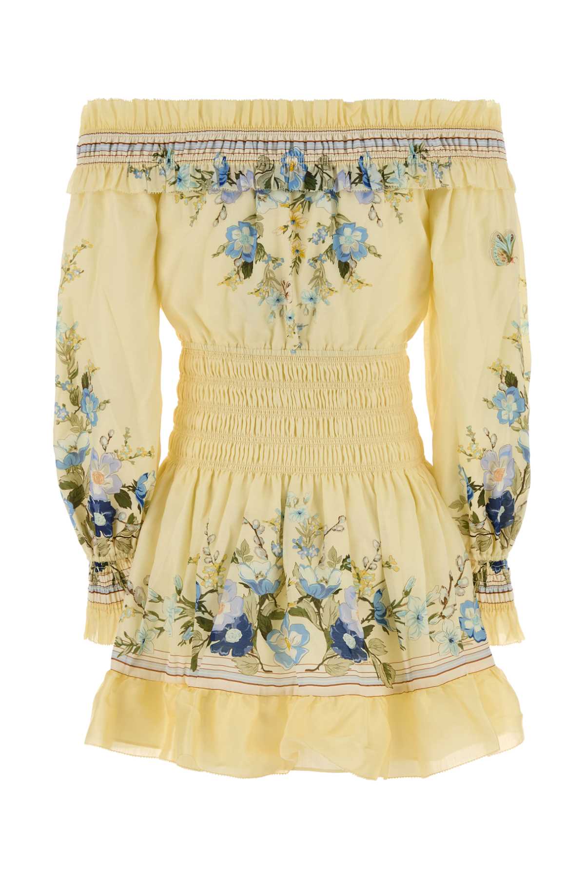YELLOW_FLORAL_ORGANZA_RUFFLE_MINI_DRESS_AC26026SY_YELLOW_Image_2