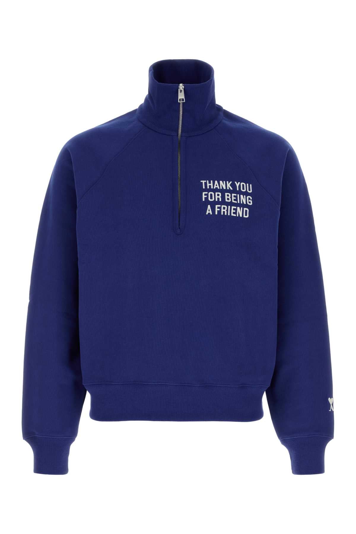 ZIPPEDSWEATSHIRTWITHEMBROIDERYTHANKYOUFORBEINGAFRI_USW804JE0259_490_Image_1